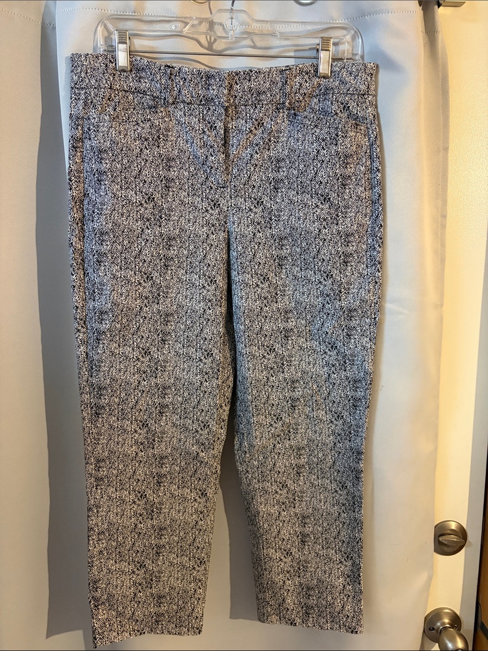 Women's Gray Speckled capris